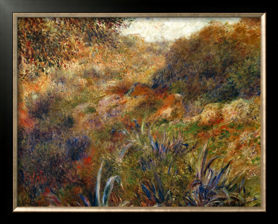 Algerian Landscape the Gorge of the Femme Sauvage 1881 - Pierre Auguste Renoir Painting